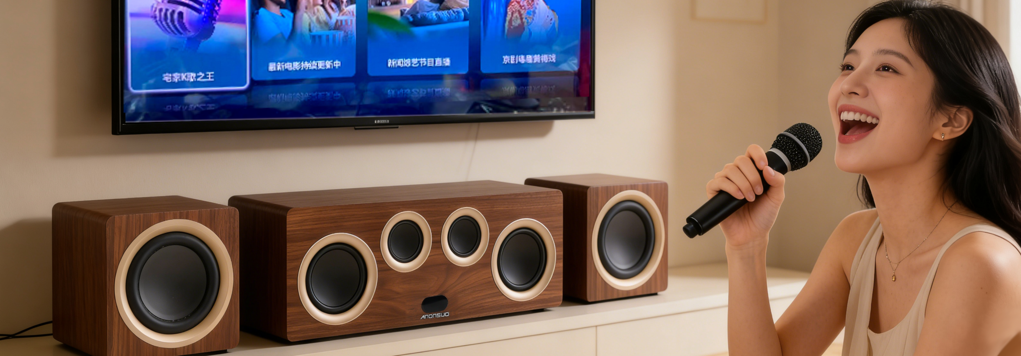 阿隆索家庭KTV一体机A9